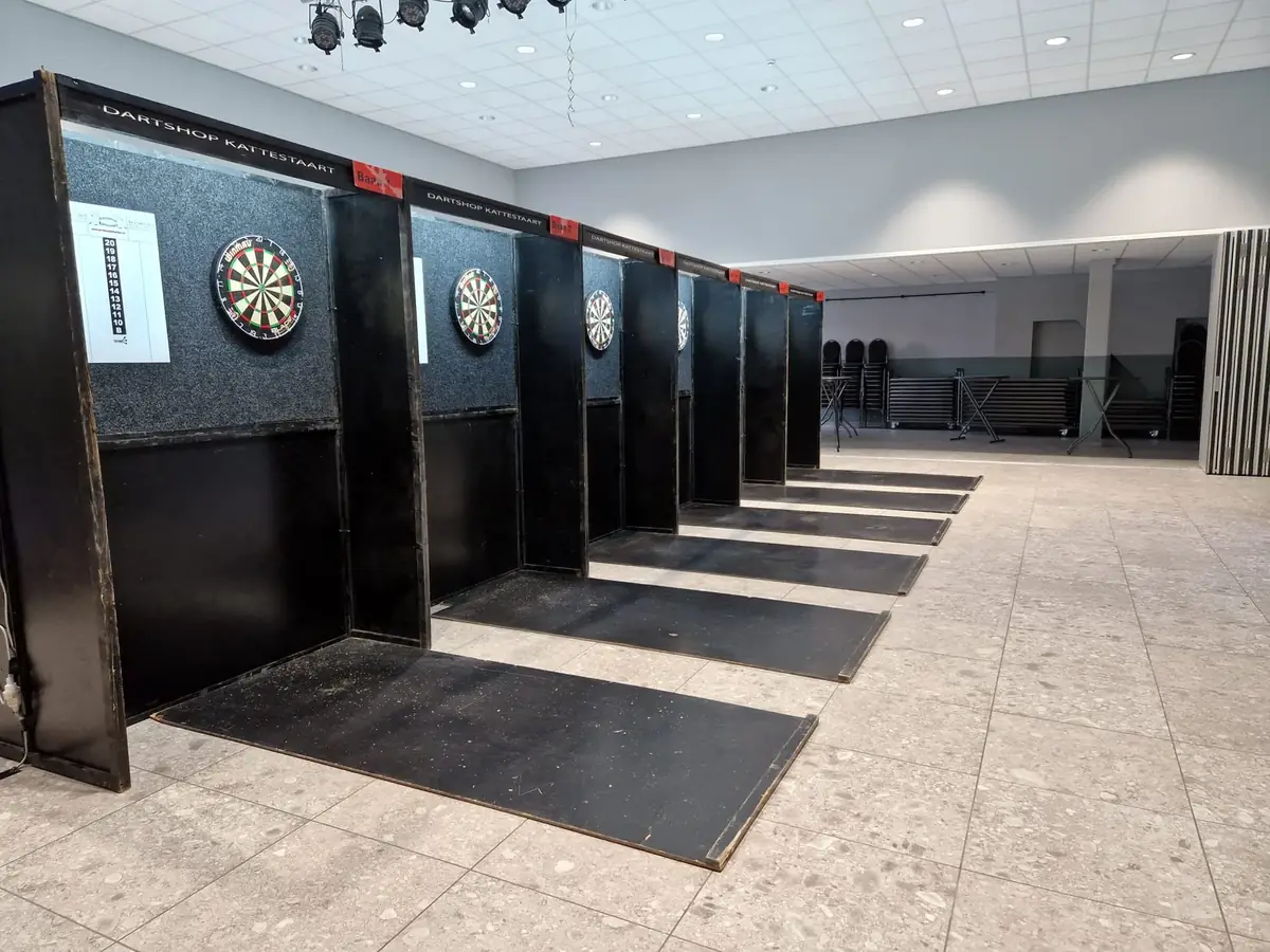 Dartbanen op een evenement